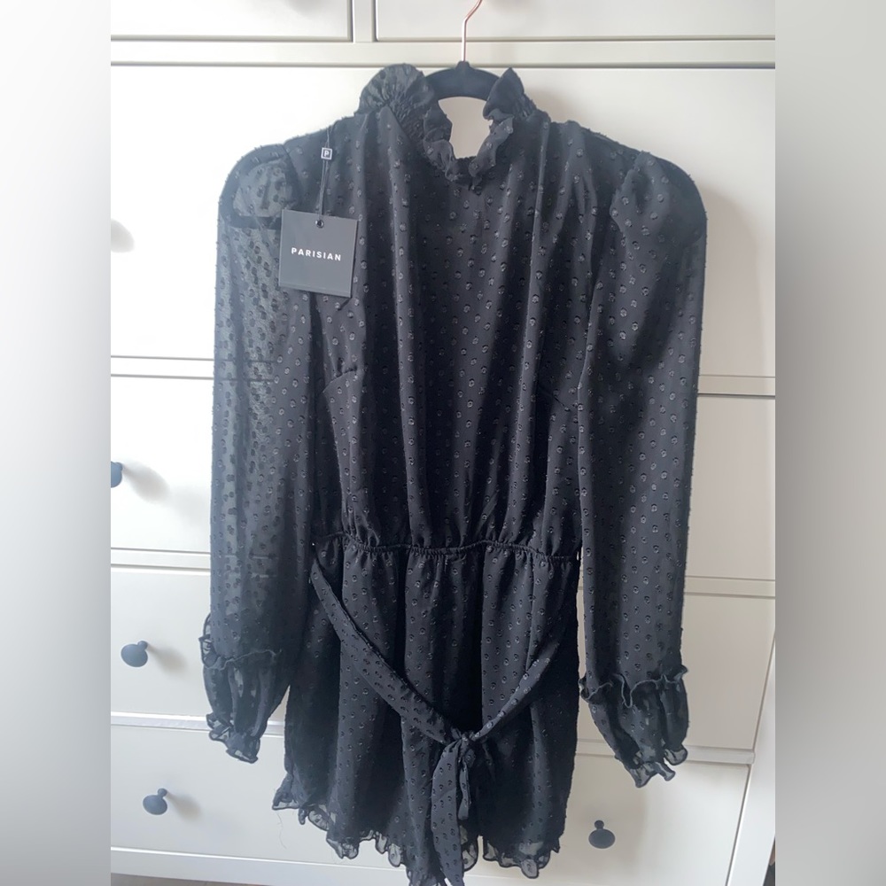 Dressy Long Sleeve Romper